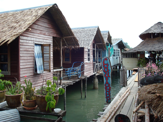 Vesnička Bang Bao, Koh Chang, Thajsko Bang Bao - Koh Chang