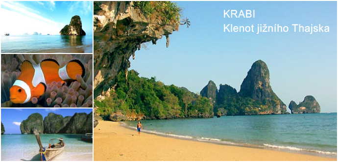 Krabi, klenot jižn&iacute;ho Thajska