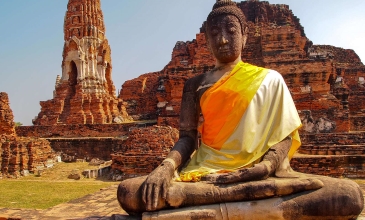 Starobylá Ayutthaya - Bangkok