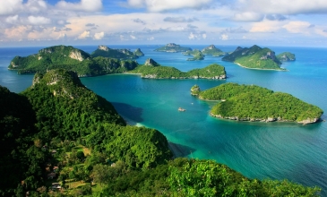 Národní park Anthong velkou lodí - Koh Samui