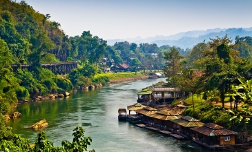 Celodenní výlet na řeku Kwai - Pattaya