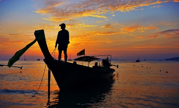 Noční rybolov - Koh Chang