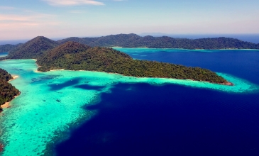 Ostrov Surin, šnorchlování - Khao Lak