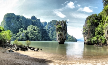 Phang Nga Bay velkou lodí - Phuket