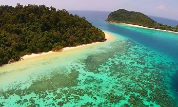 Ostrov Koh Rok, šnorchlování - Koh Lanta