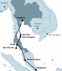 Itinerář Thajsko